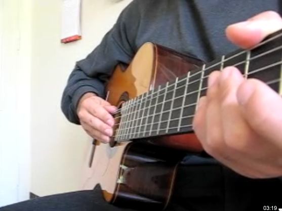 apprendre la rumba main droite à la guitare
