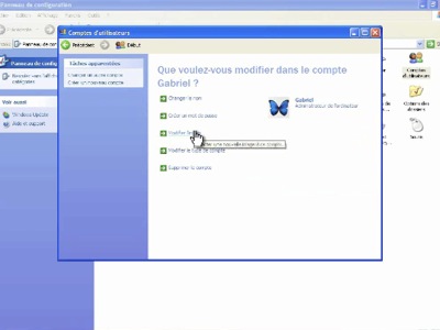 configurer son compte utilisateur sur Windows XP