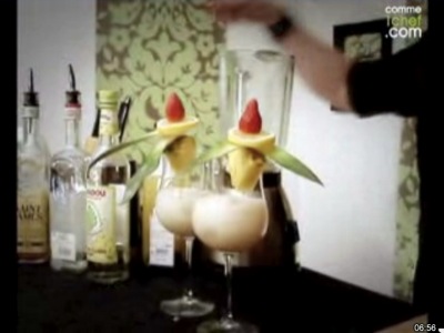 faire un cocktail Piña Colada
