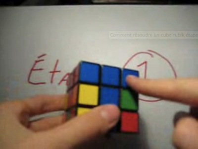 résoudre un Rubik's Cube - 1/5