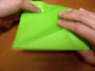 faire un crocodile en origami