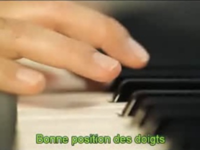 positionner son corps et ses mains au piano