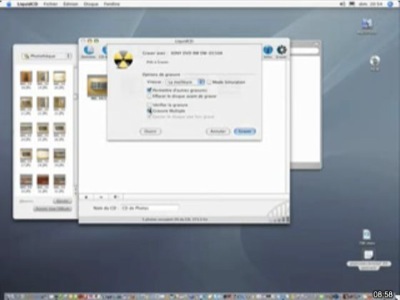 graver un CD ou DVD avec un Mac