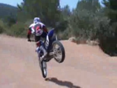 apprendre le moto-cross - le virage