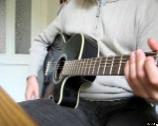 apprendre un accompagnement main droite simple - guitare