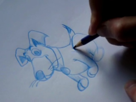 Comment dessiner un chien facilement ? Ce cours vidéo de dessin vous propose d'apprendre en toute simplicité et trait par trait, à dessiner un chien. 