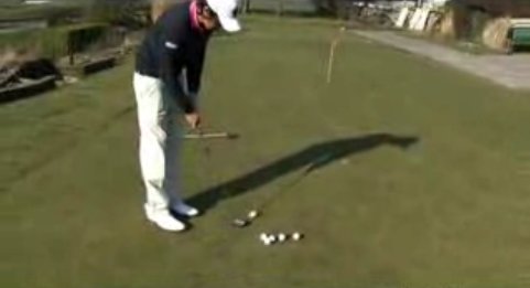 apprendre la routine au putting - golf