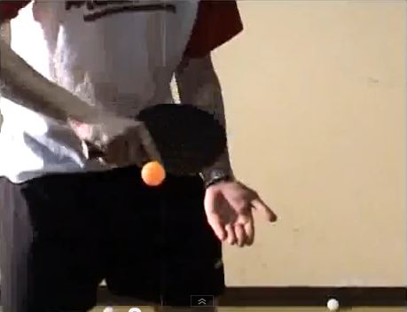 apprendre à servir au ping-pong