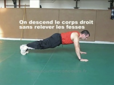 faire des pompes en fitness