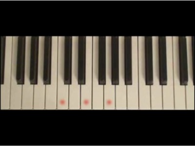 Comment apprendre les accords principaux, au piano ? Cette vidéo présente les accords principaux au piano ; comment les jouer, le doigté, la position sur le clavier...
