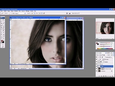 retoucher un visage sur Photoshop